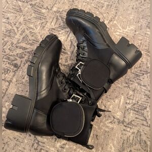 Black Combat Boots
